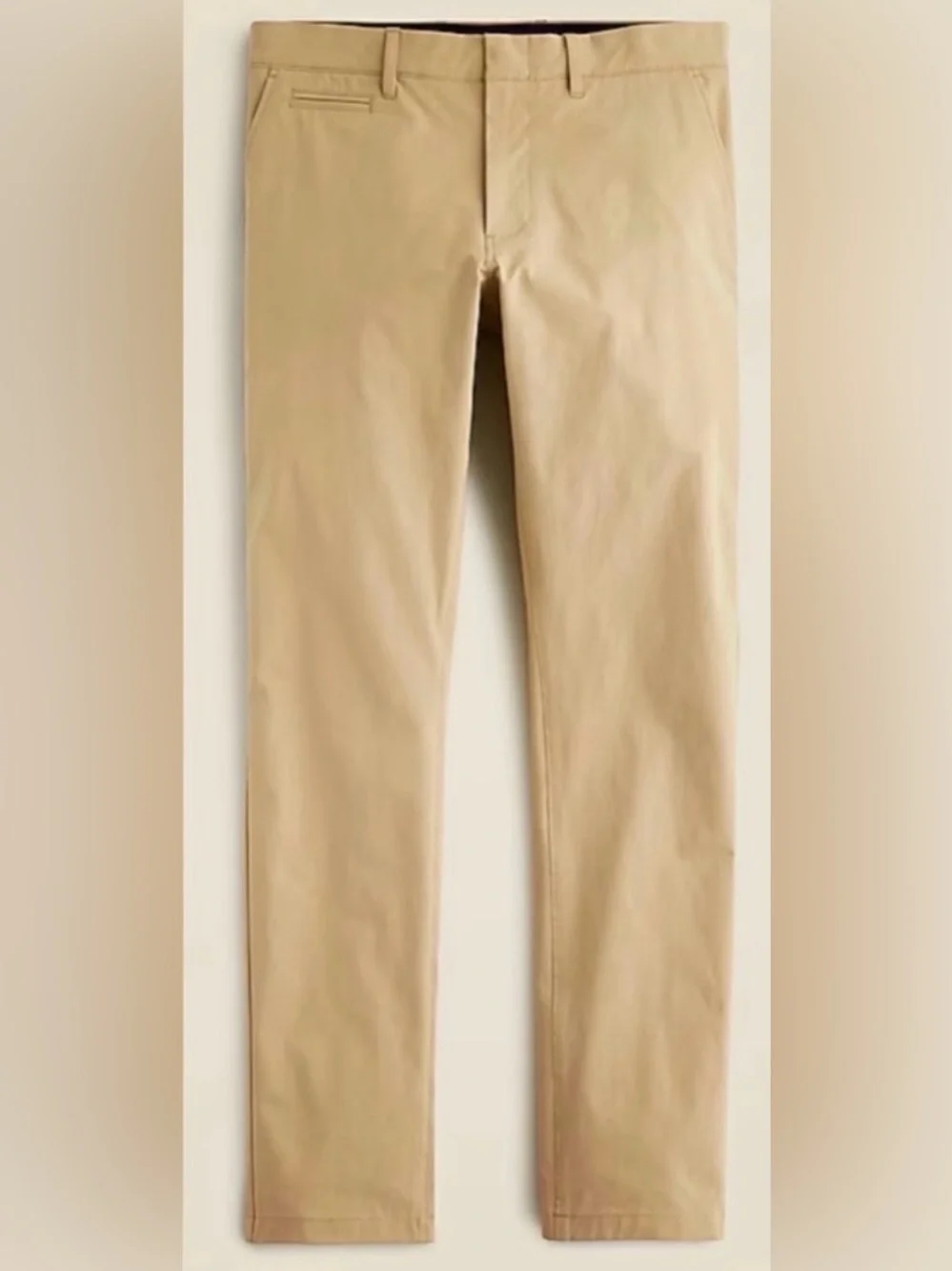 J.Crew 484 Slim-fit tech pant in khaki